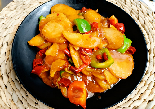 Dry Pot Potato Slices 