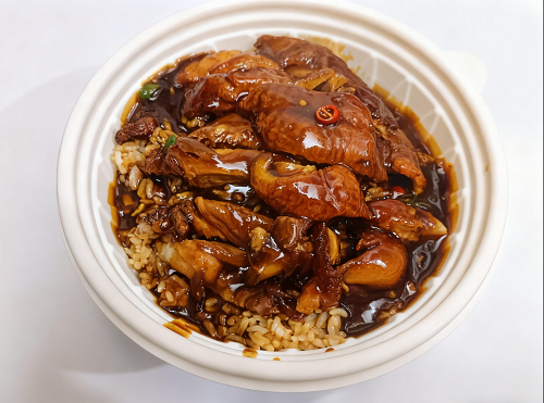 Honey Chilli & Bbq Roast Duck + Fried Rice 