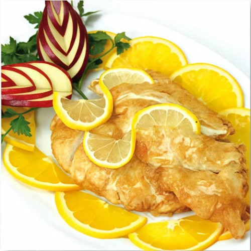Chicken Fillet With Lemon Sauce 