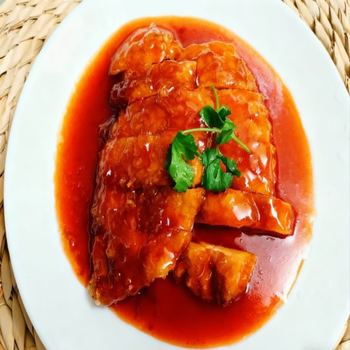 Chicken Fillet With Peking Sauce 