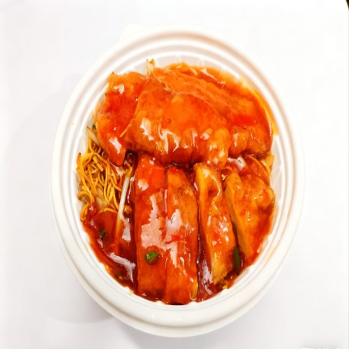 Honey Chilli Chicken Stir-fried Noodles 