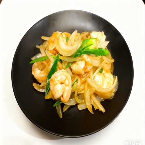 King Prawn With Ginger & Spring Onion 