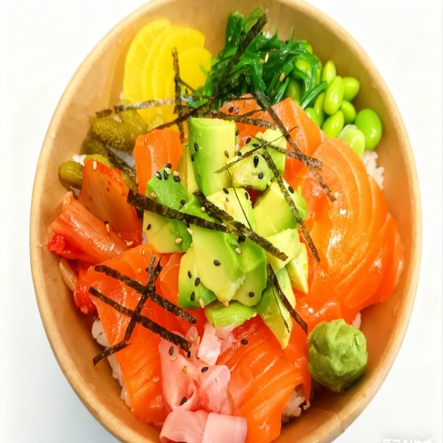 Salmon & Avocado Don 