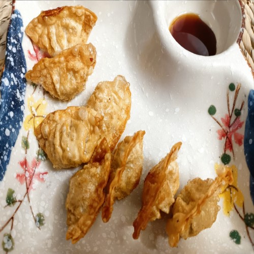 8 Pcs Mini Pork & Vegetable Dumplings 