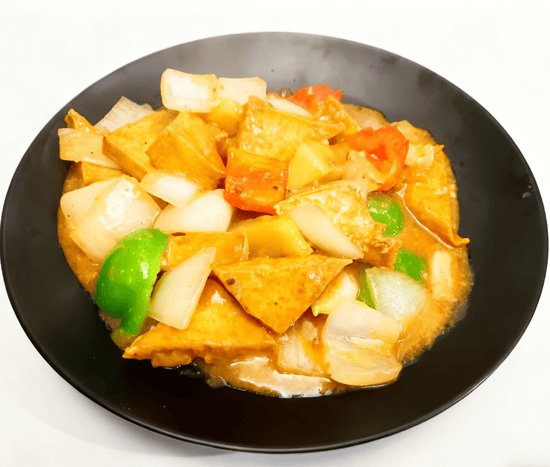 Tofu With Satay Sauce 