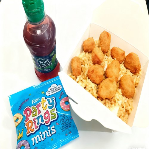 Kids Chicken Pops & Fried Rice 