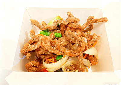 Salt & Pepper Shredded Beef 