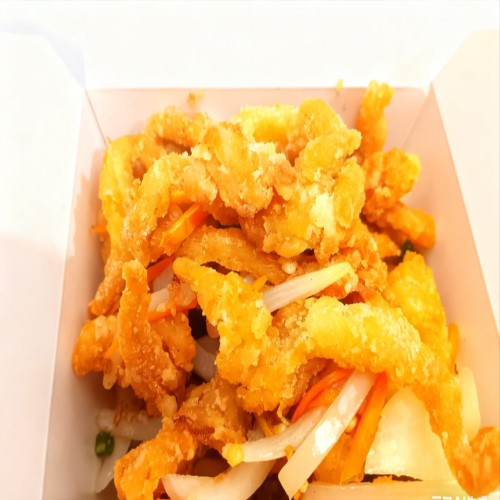 Salt & Pepper Shredded Chicken 